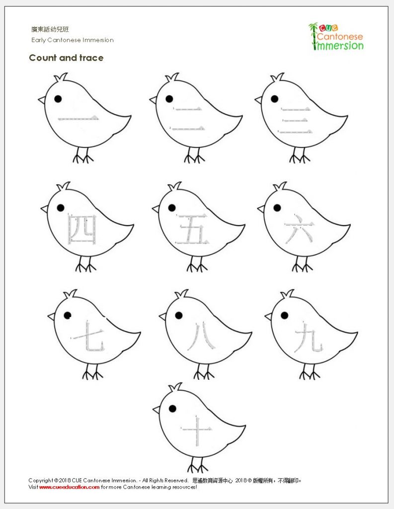 Learning Resources – CUE Cantonese Immersion